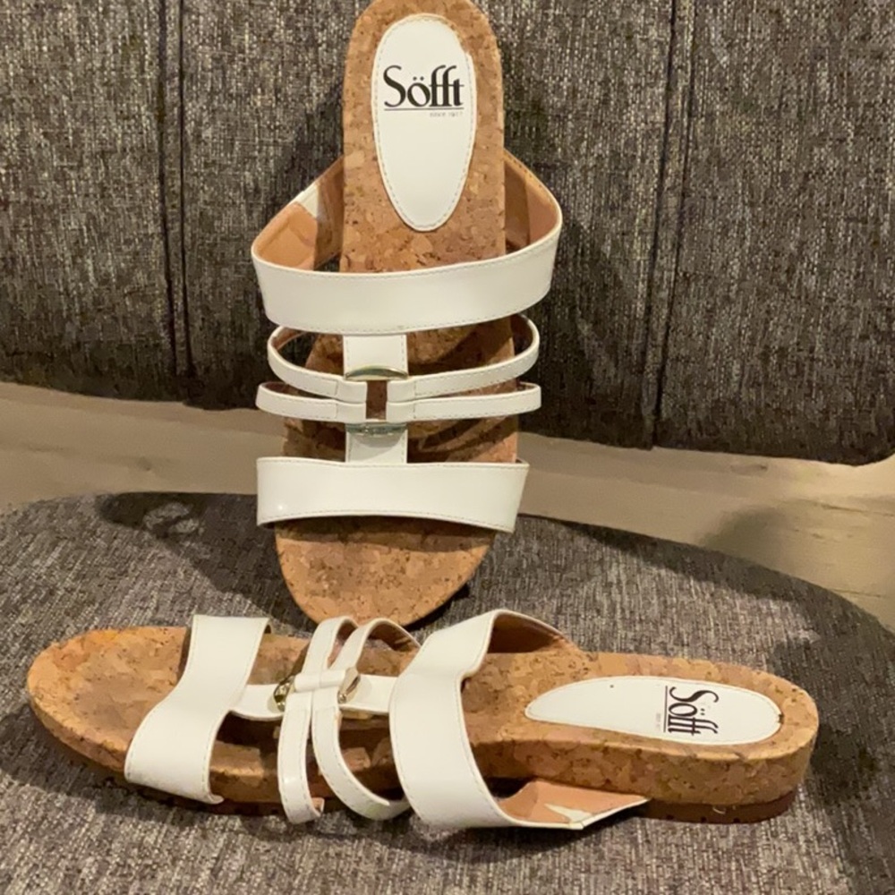 Women's White Sandals